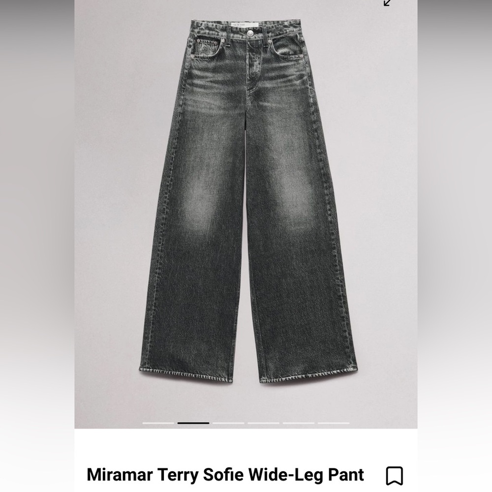 Popular Rag & Bone sweatpant jeans in black